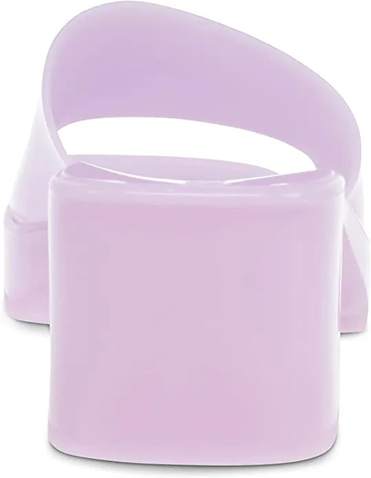 Harlin Strap Slide-On Heeled Rounded On-demand shipping Sandal Members-only Open Madden Lilac Toe Single Steve