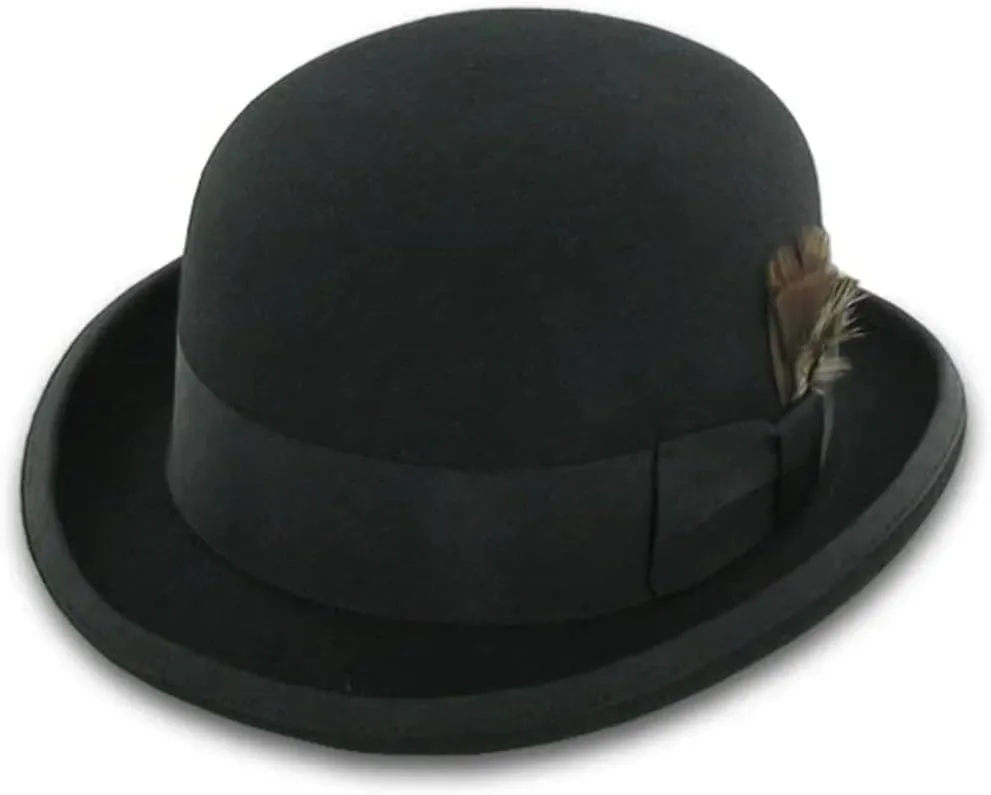 Hats in the Belfry New Tammany Bowler Black, Grey, Navy, Brown, Pearl