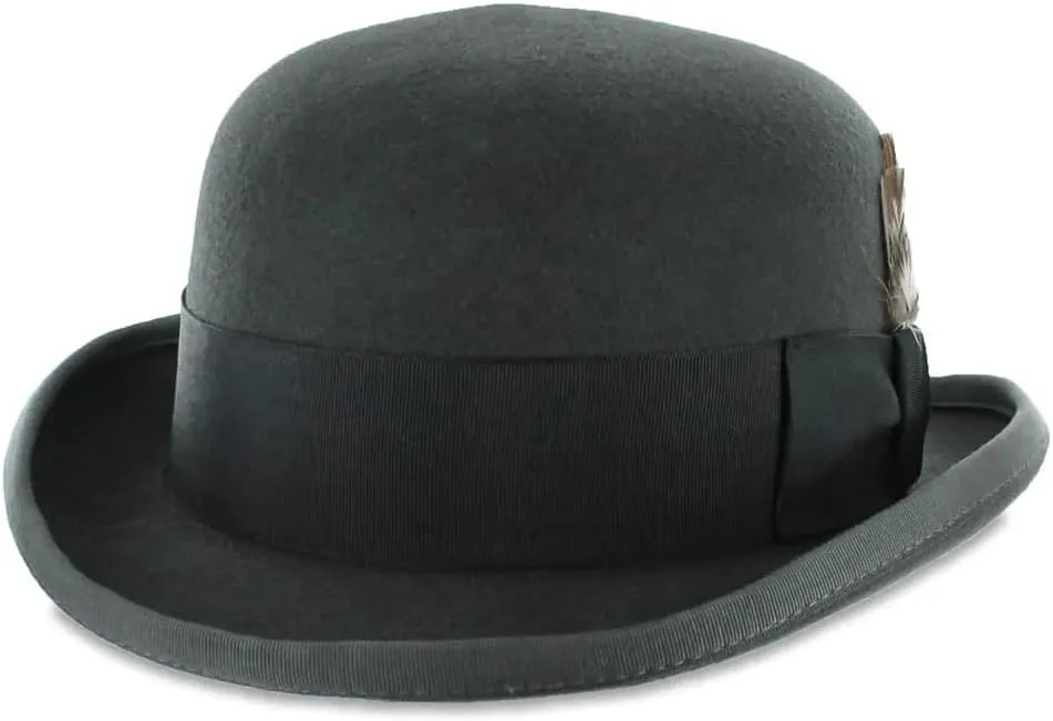Hats in the Belfry New Tammany Bowler Black, Grey, Navy, Brown, Pearl