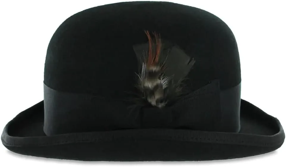 Hats in the Belfry New Tammany Bowler Black, Grey, Navy, Brown, Pearl
