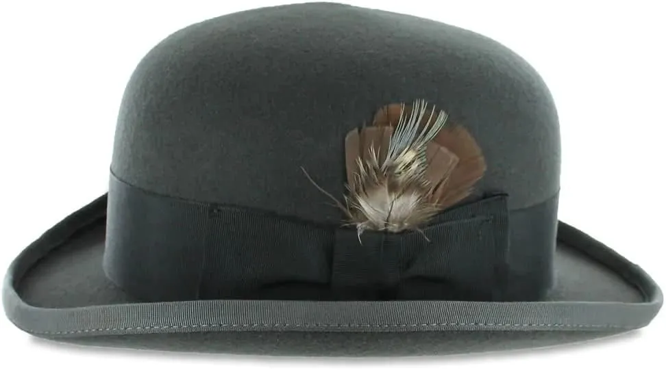 Hats in the Belfry New Tammany Bowler Black, Grey, Navy, Brown, Pearl