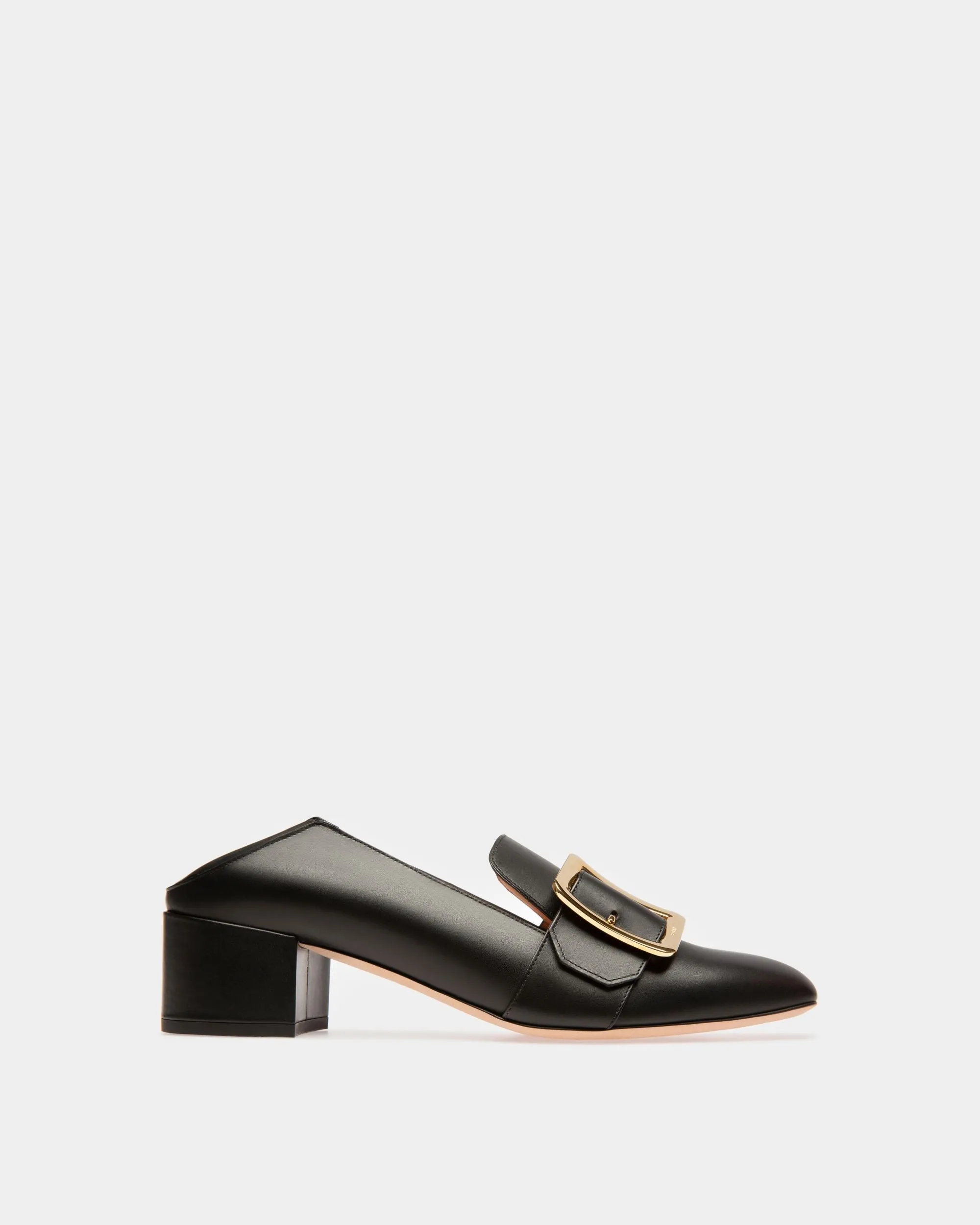 Janelle Leather Pumps In Black