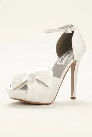 Jay Dyeable Platform Peep Toe Pump