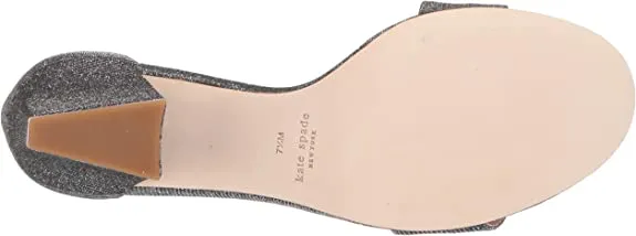 kate spade new york Women's SUSANE Heeled Sandal, Smoke, 10.5 M US
