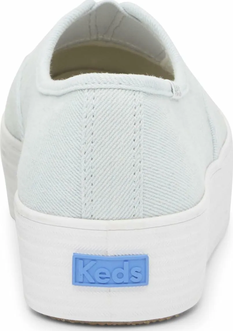 Keds Women's Point Slip On Sneaker, Denim Canvas, 9 - Very Good