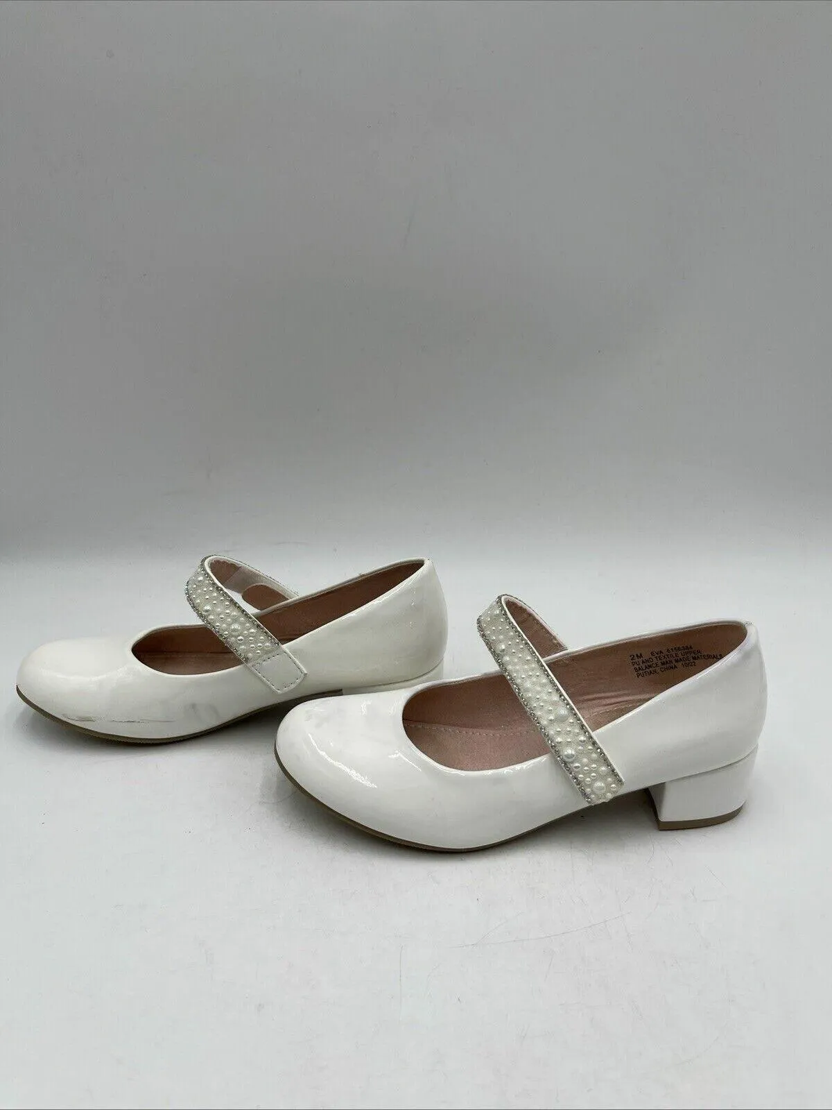 Kelly & Katie Eva Mary Jane Pump White Size 2M - Very Good