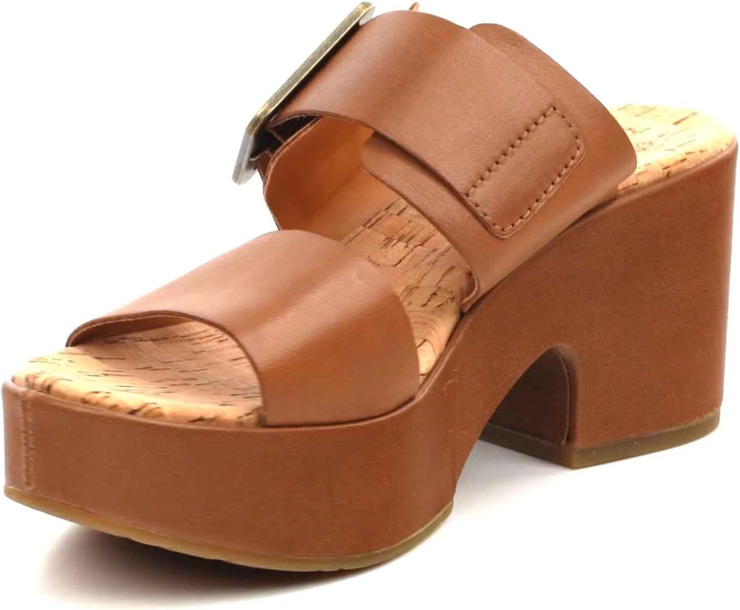 KORK-EASE Women's Taige Leather Heeled Sandal