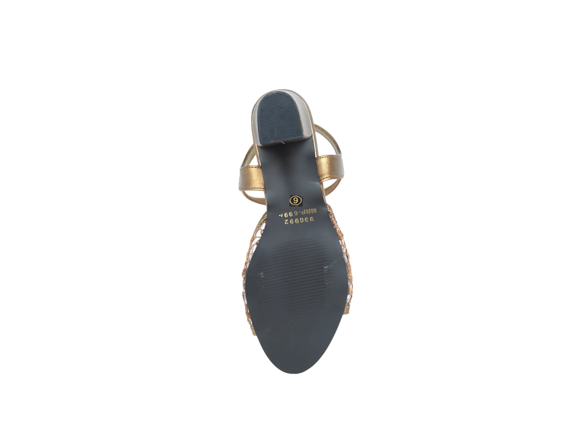 LADIES FANCY HEEL SANDAL 990992