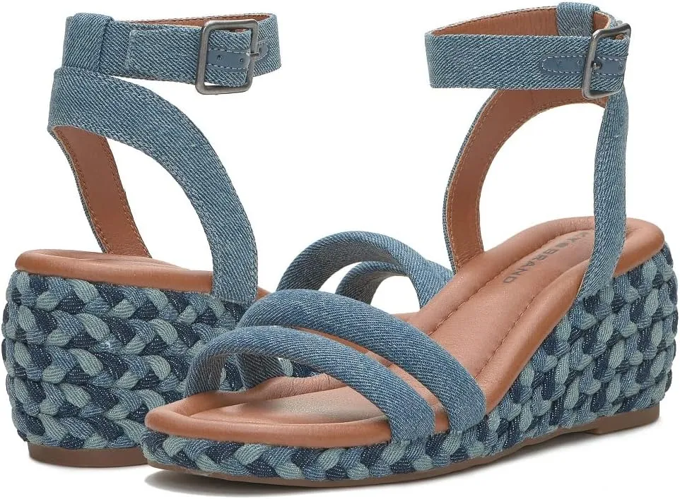 Lucky Brand Women's Naylicia Braided Wedge Sandal