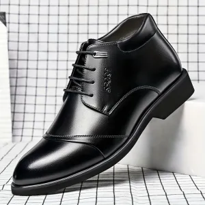 Mens Faux Fur Lined Derby Boots  Formal  Casual
