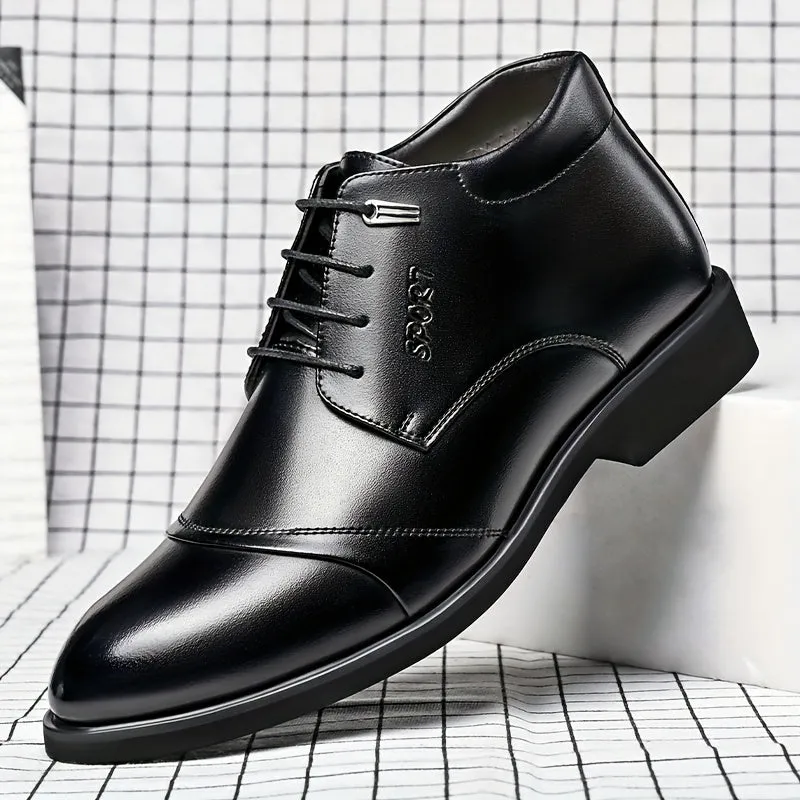 Mens Faux Fur Lined Derby Boots  Formal  Casual