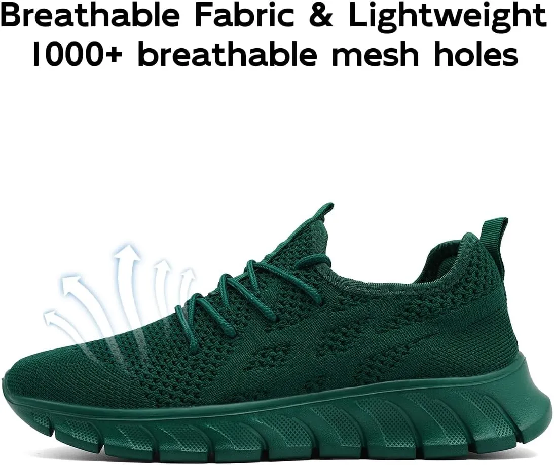 Men's Road Running Shoes Walking Tennis Sports Slip On Sneaker Workout Gym Comfortable Fashion Shoes for Men