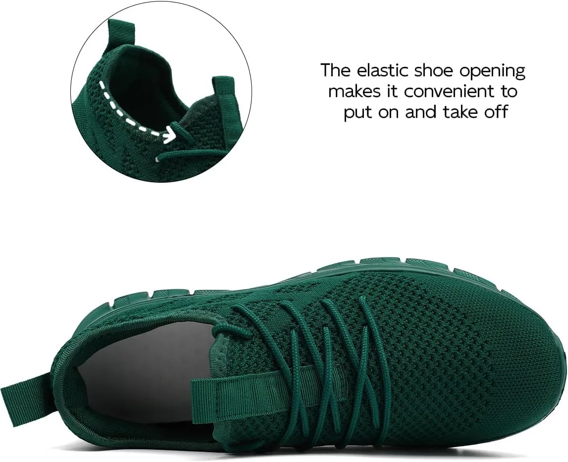 Men's Road Running Shoes Walking Tennis Sports Slip On Sneaker Workout Gym Comfortable Fashion Shoes for Men