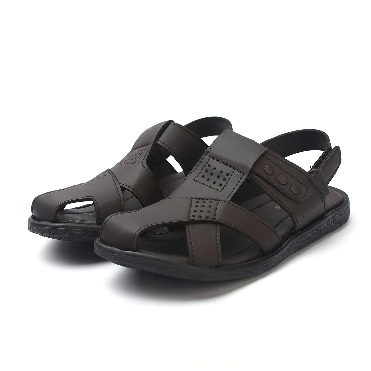 Men's Roman Sandal - Brown