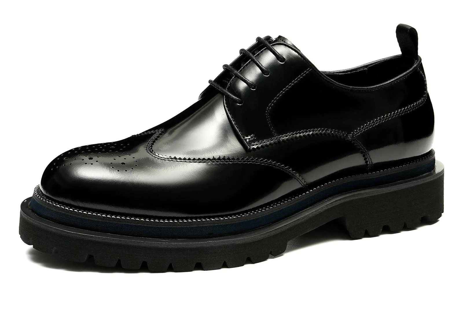 Men's Thick Sole Brogues Derby