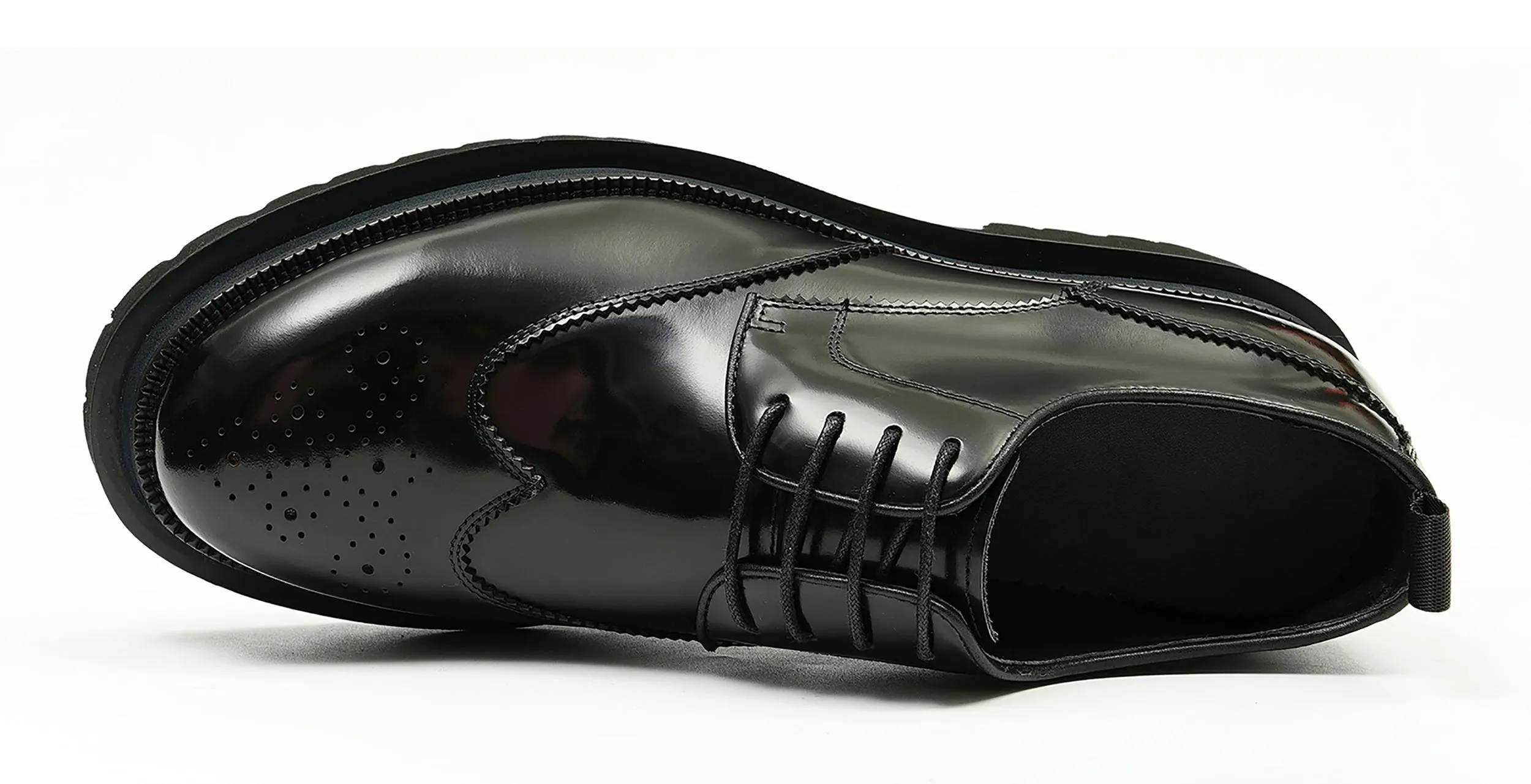 Men's Thick Sole Brogues Derby