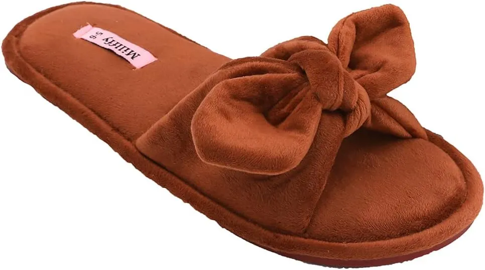 Millffy Summer Slippers for Women Indoor Open Toe Slippers Kawaii Cotton Bedroom Slippers for Womens Sandal Slippers