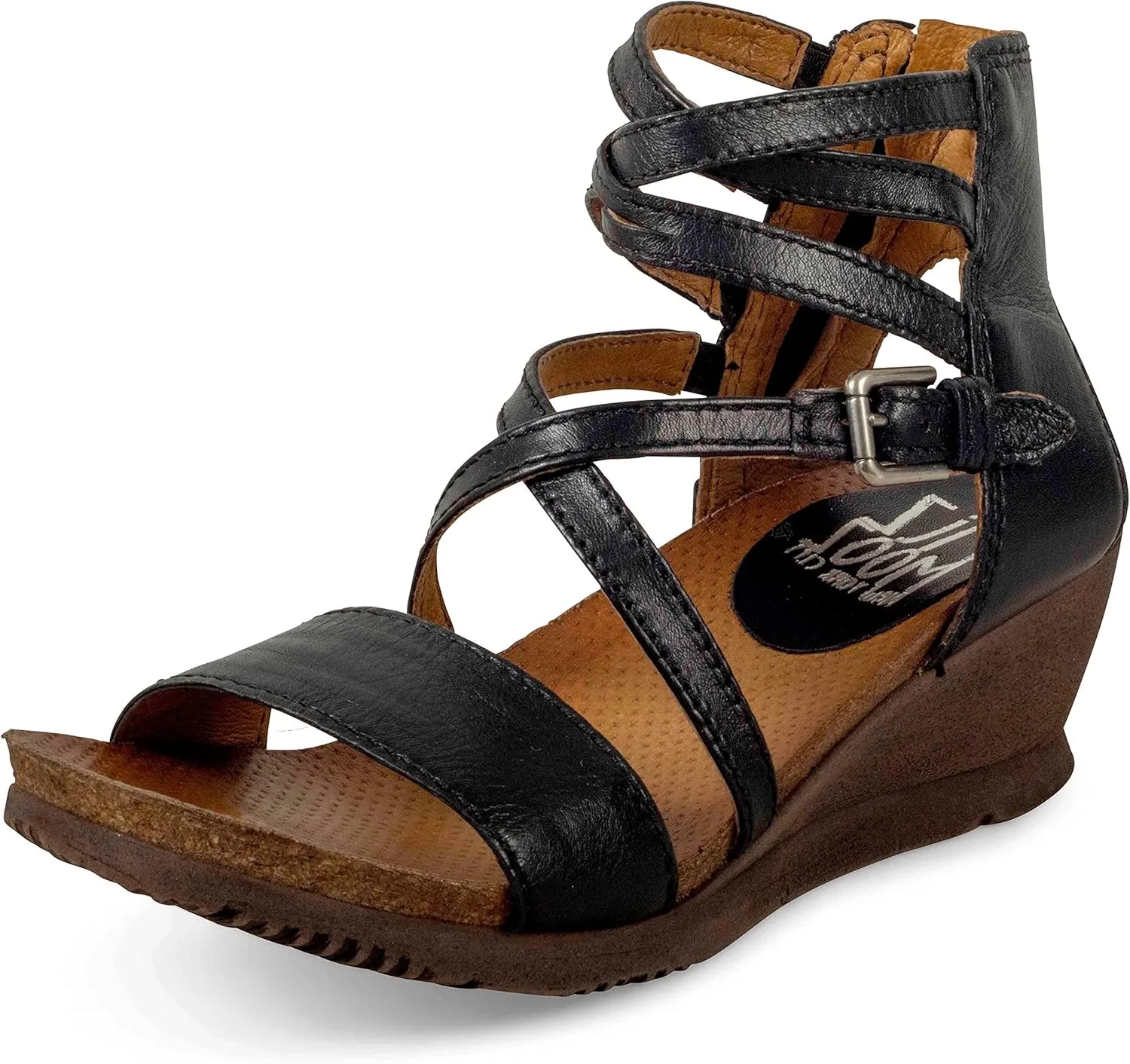 Miz Mooz Women's Shay Wedge Sandal