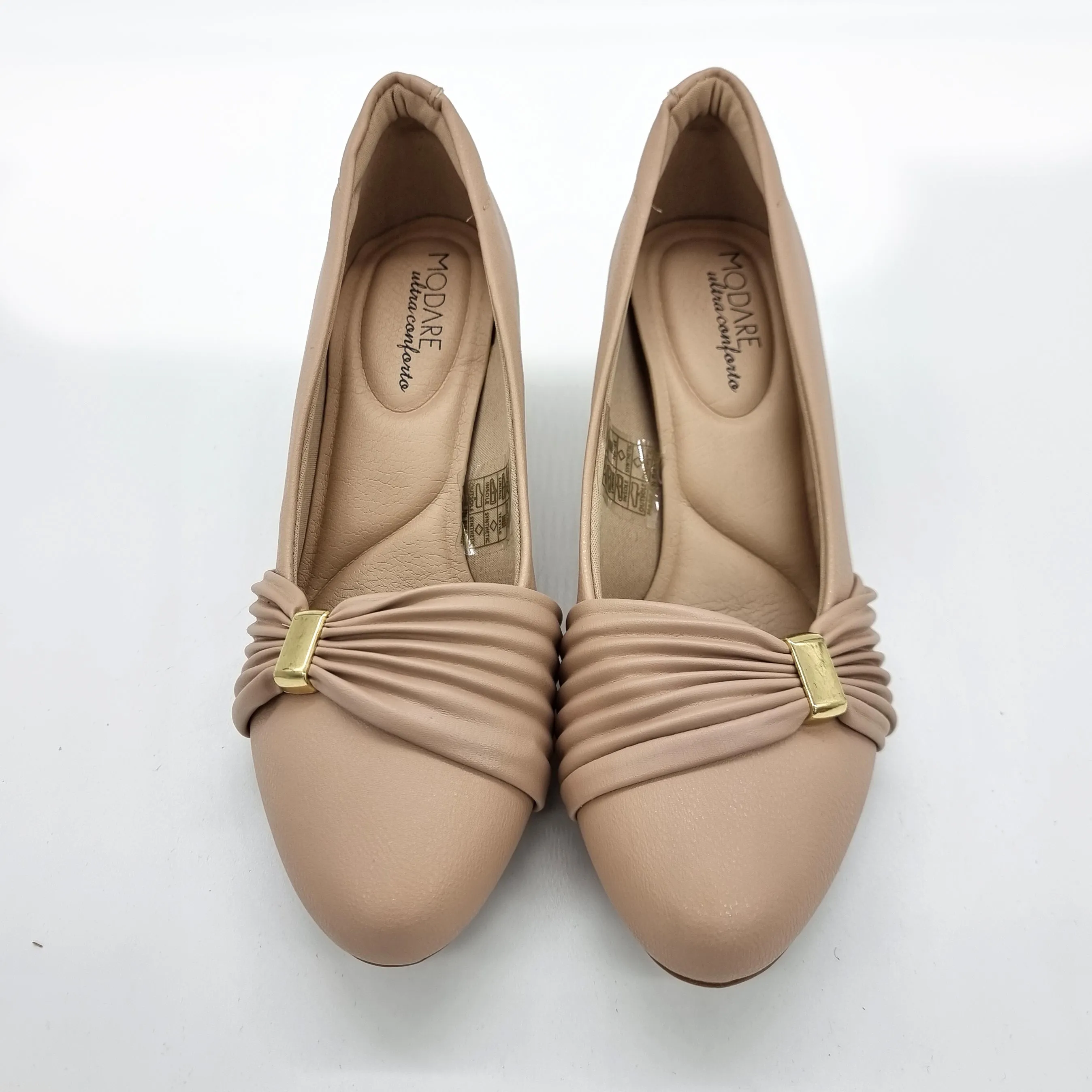 Modare 7005-573 Low Heel Pump in Beige