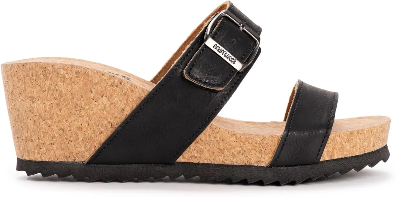 MUK LUKS Women's Winona Wedge Sandal