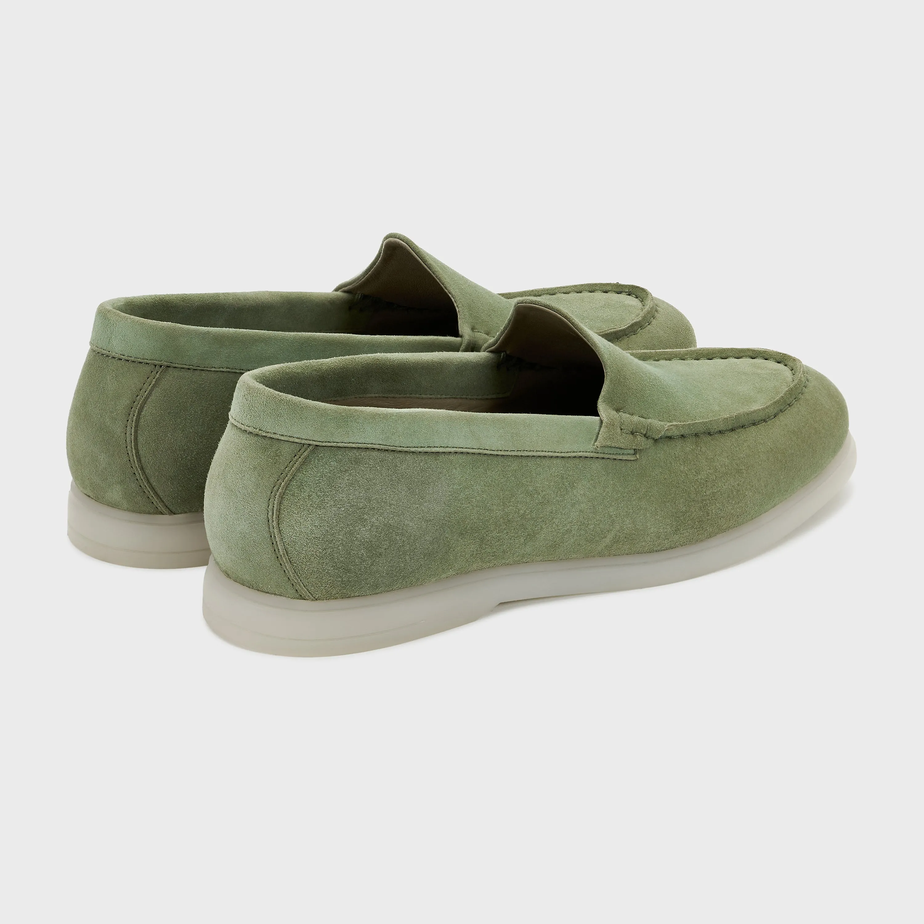 Nagra Loafer | Olive Suede