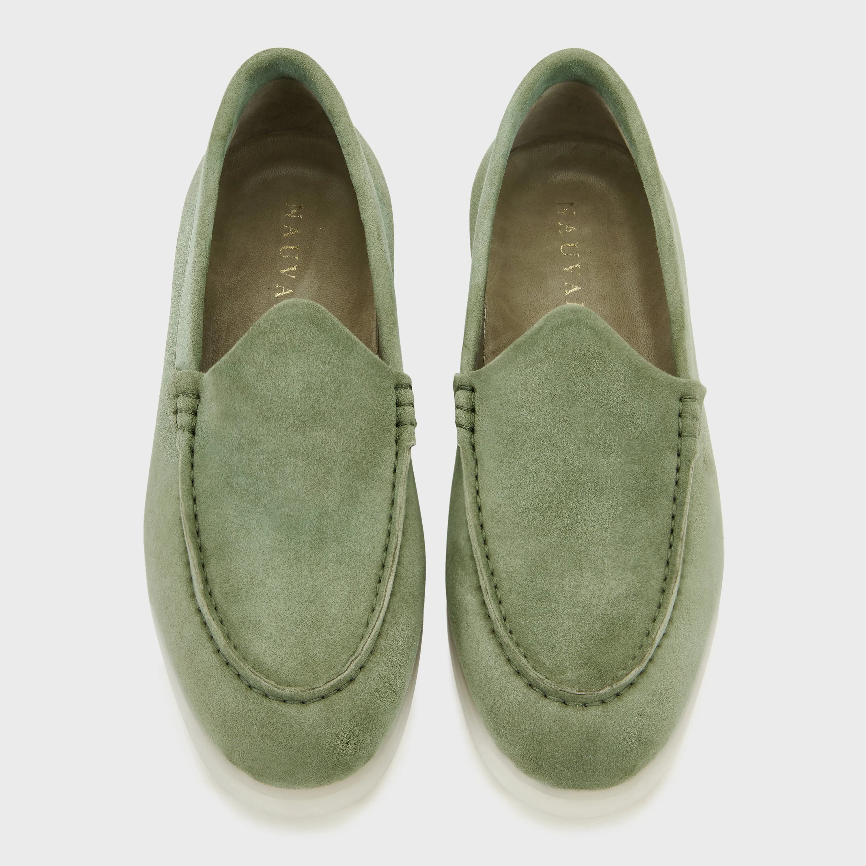 Nagra Loafer | Olive Suede