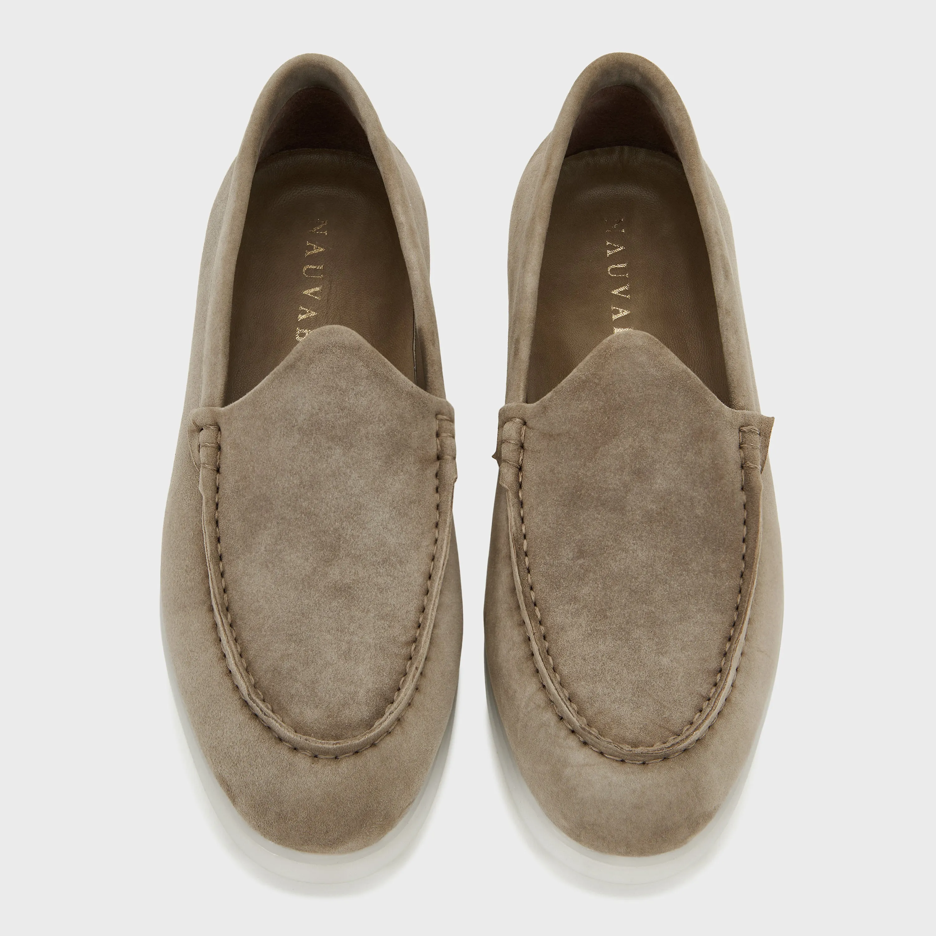 Nagra Loafer | Taupe Suede