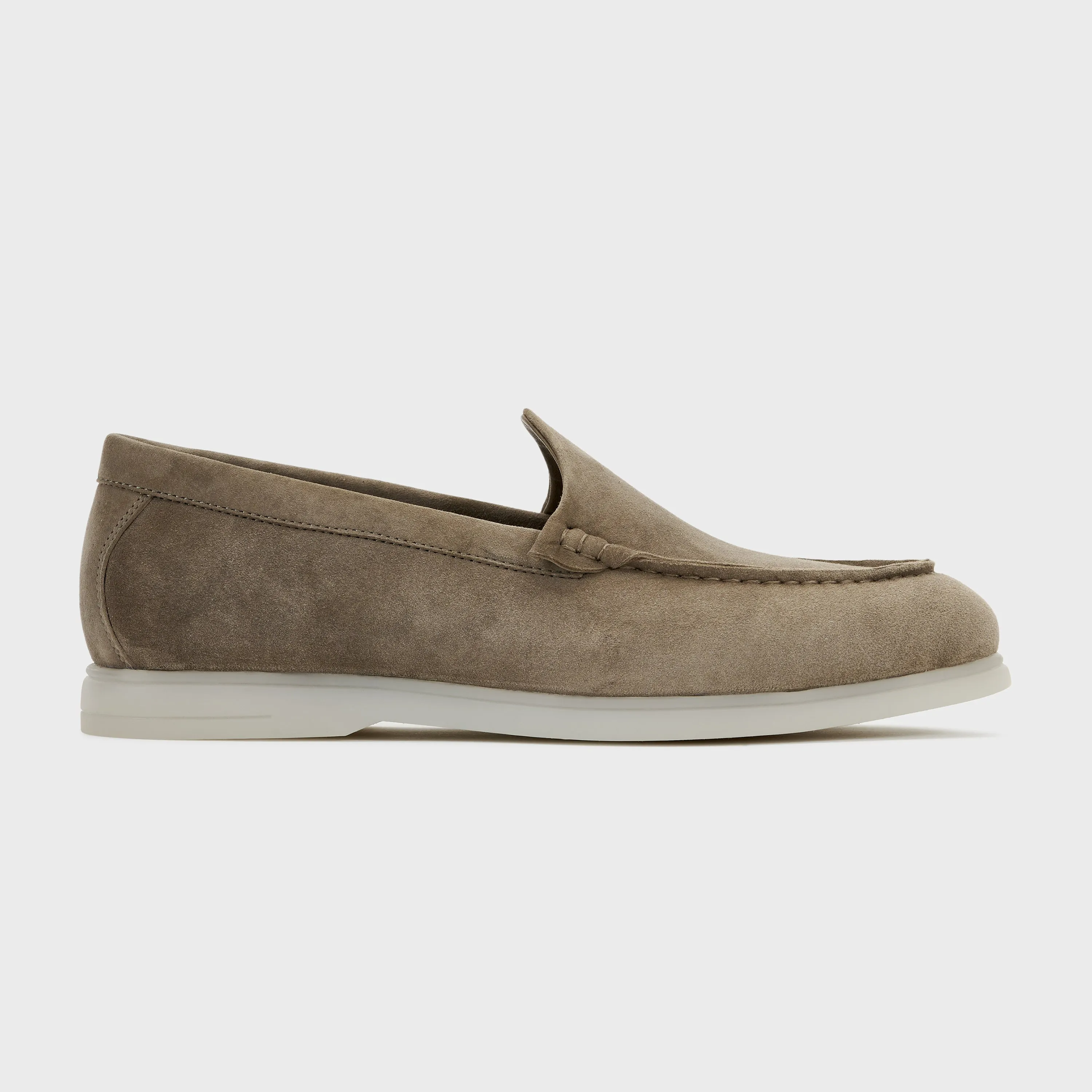 Nagra Loafer | Taupe Suede