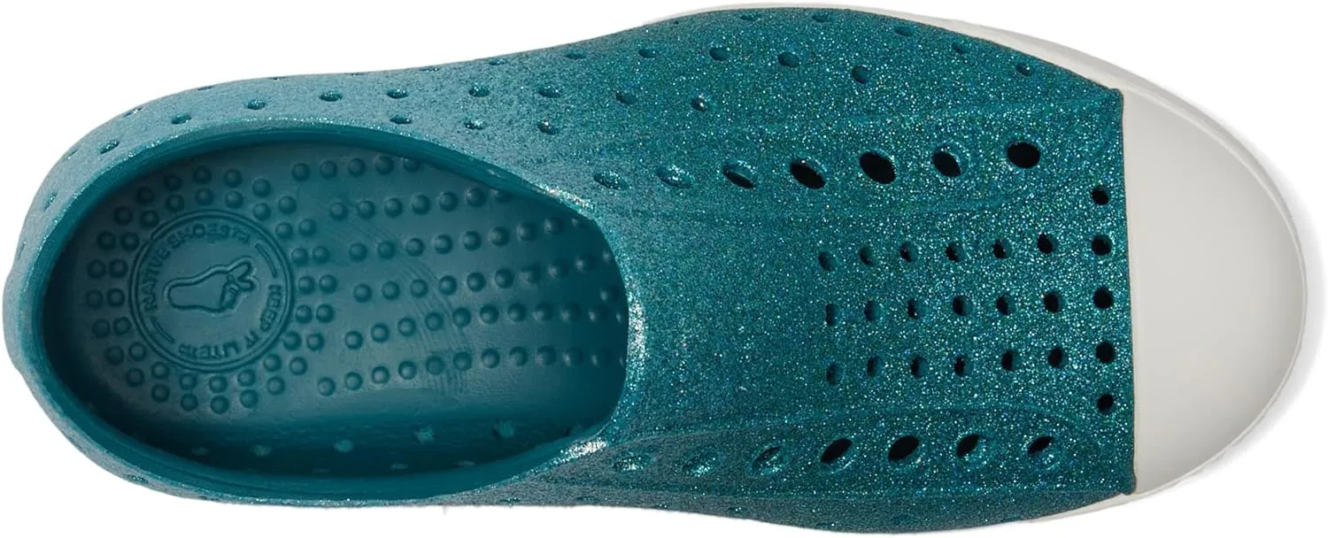 Native Shoes Unisex-Child Jefferson Bling (Little Big Kid) Sneaker