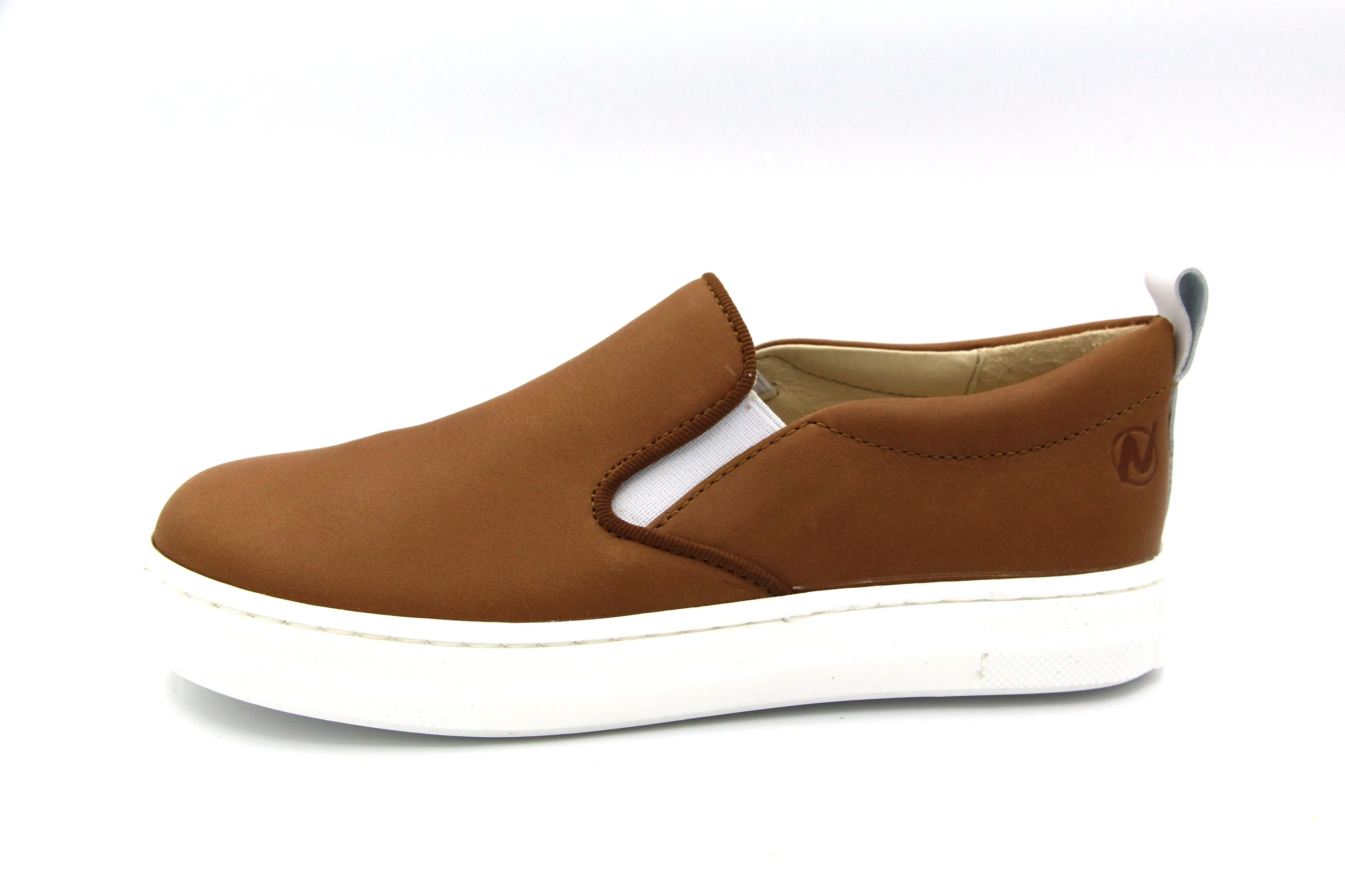 Naturino  Cognac Slip On Sneaker Prato