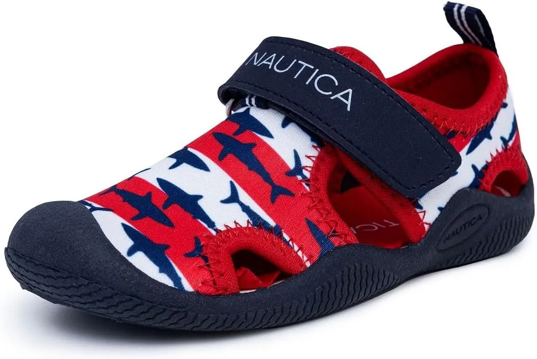 Nautica Kids Protective Water Shoe,Closed-Toe Sport Sandal |Boy - Girl (Big Kid/Little Kid/Toddler)