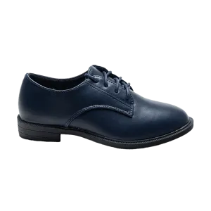 Navy Derby Dress Shoes
