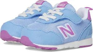 New Balance Kids 515 V1 New-b Hook and Loop Sneaker, Electric Sky/Passion Fruit, 8.5 X-Wide US Unisex Toddler