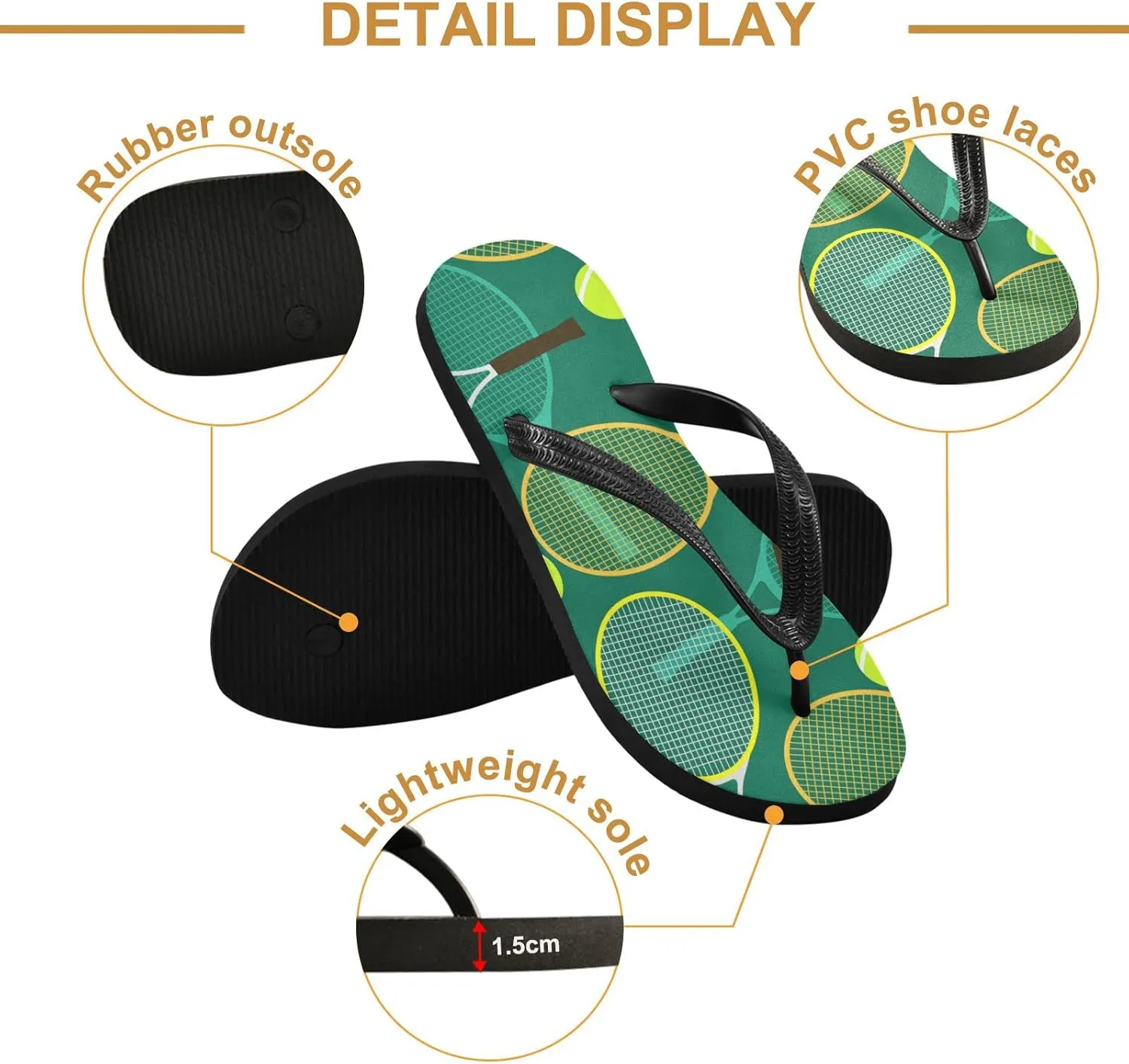 Oyihfvs Flip Flops Flip Sandal Home Slippers Hotel Spa Bedroom for Men Women XS-XXL