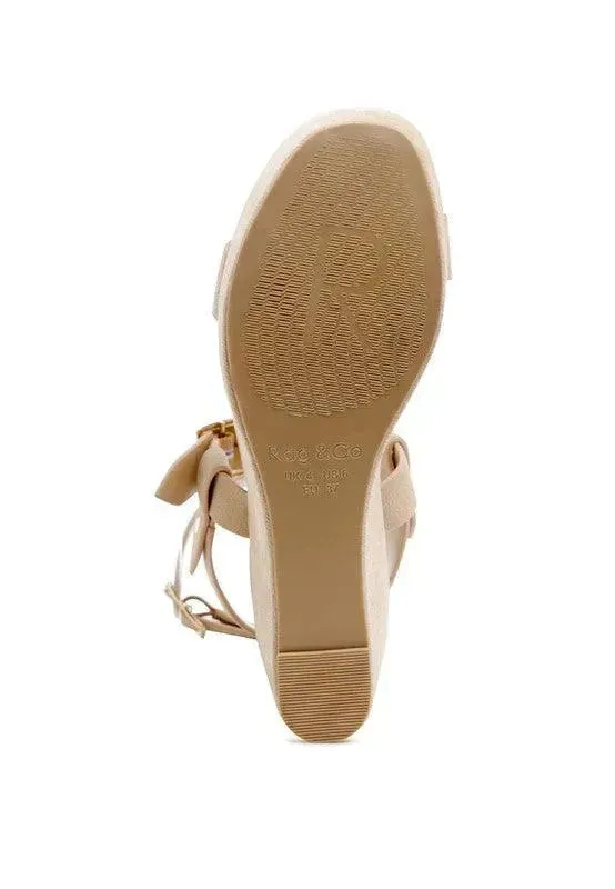 Portia Leather Wedge Sandal-Rag & Co