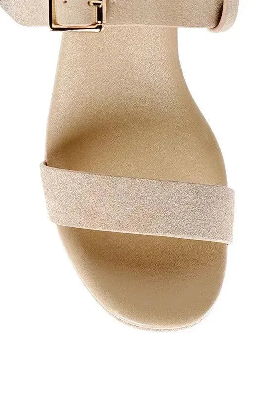 Portia Leather Wedge Sandal-Rag & Co