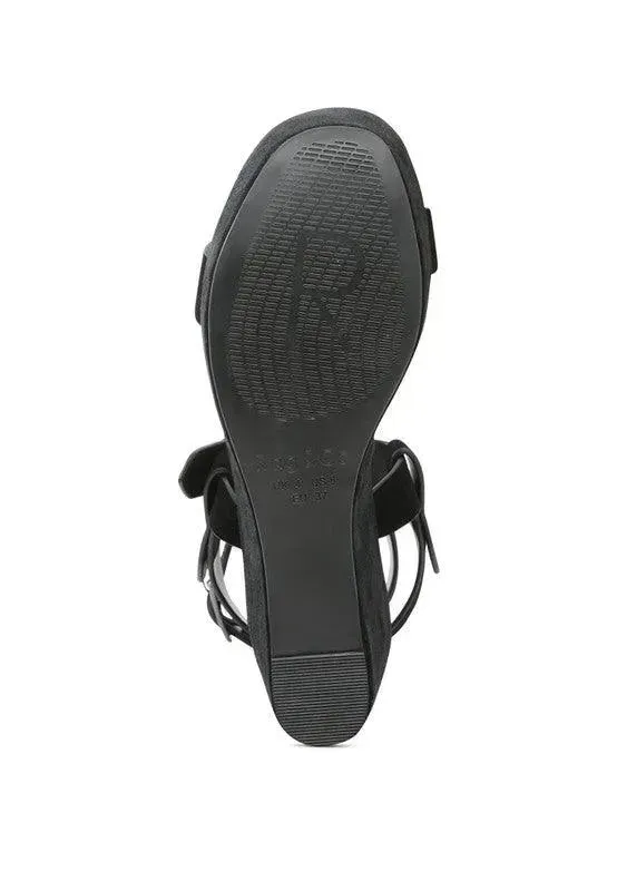 Portia Leather Wedge Sandal-Rag & Co