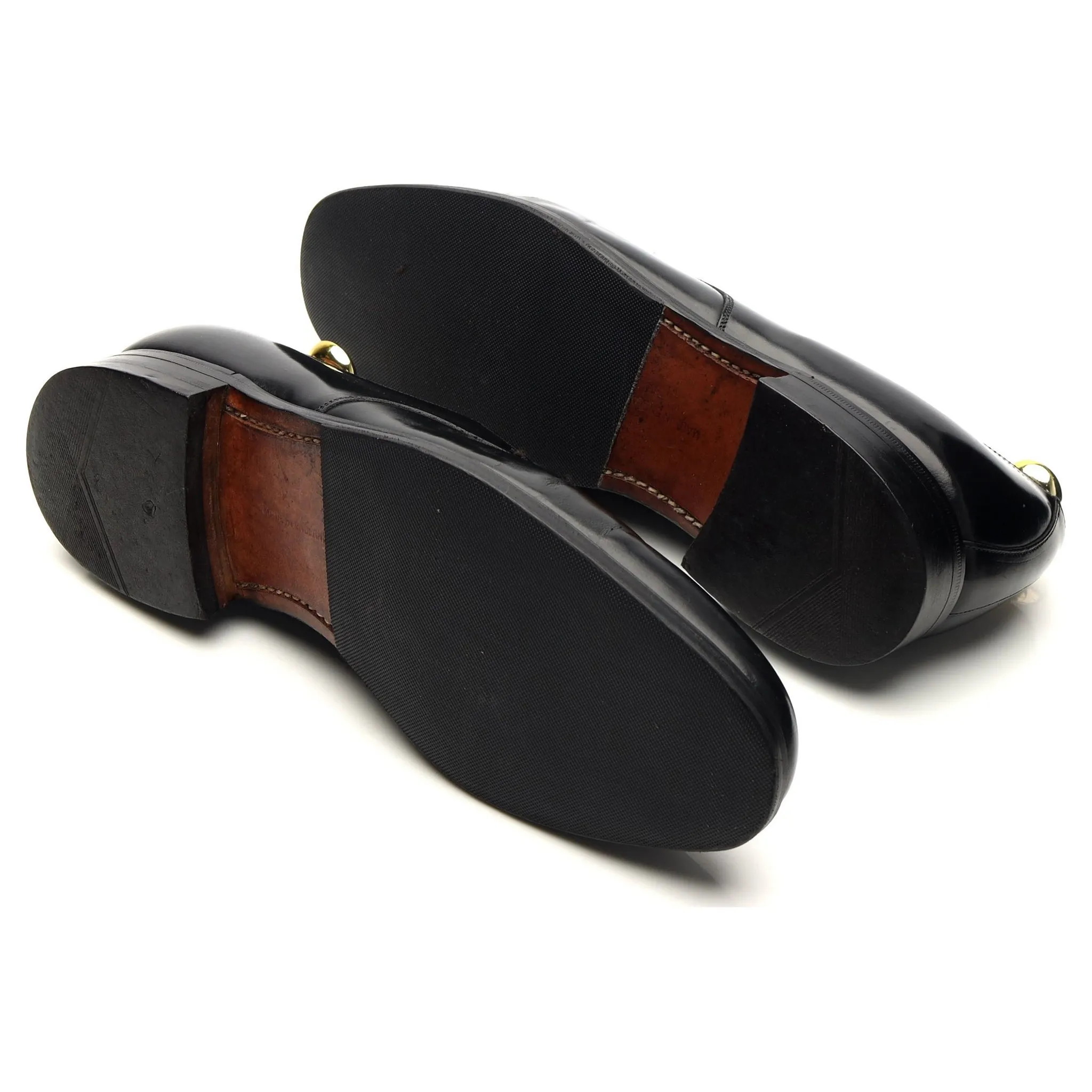'S0005' Black Leather Derby UK 7 G