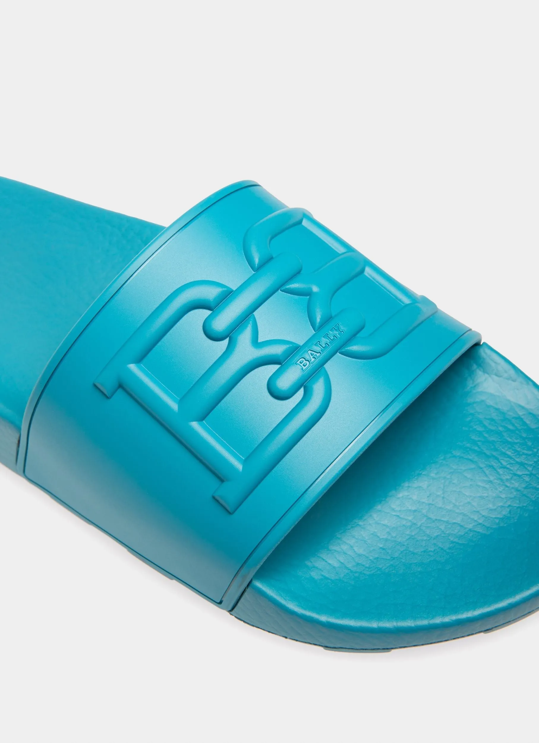 Scotty Rubber Sandals In Blue