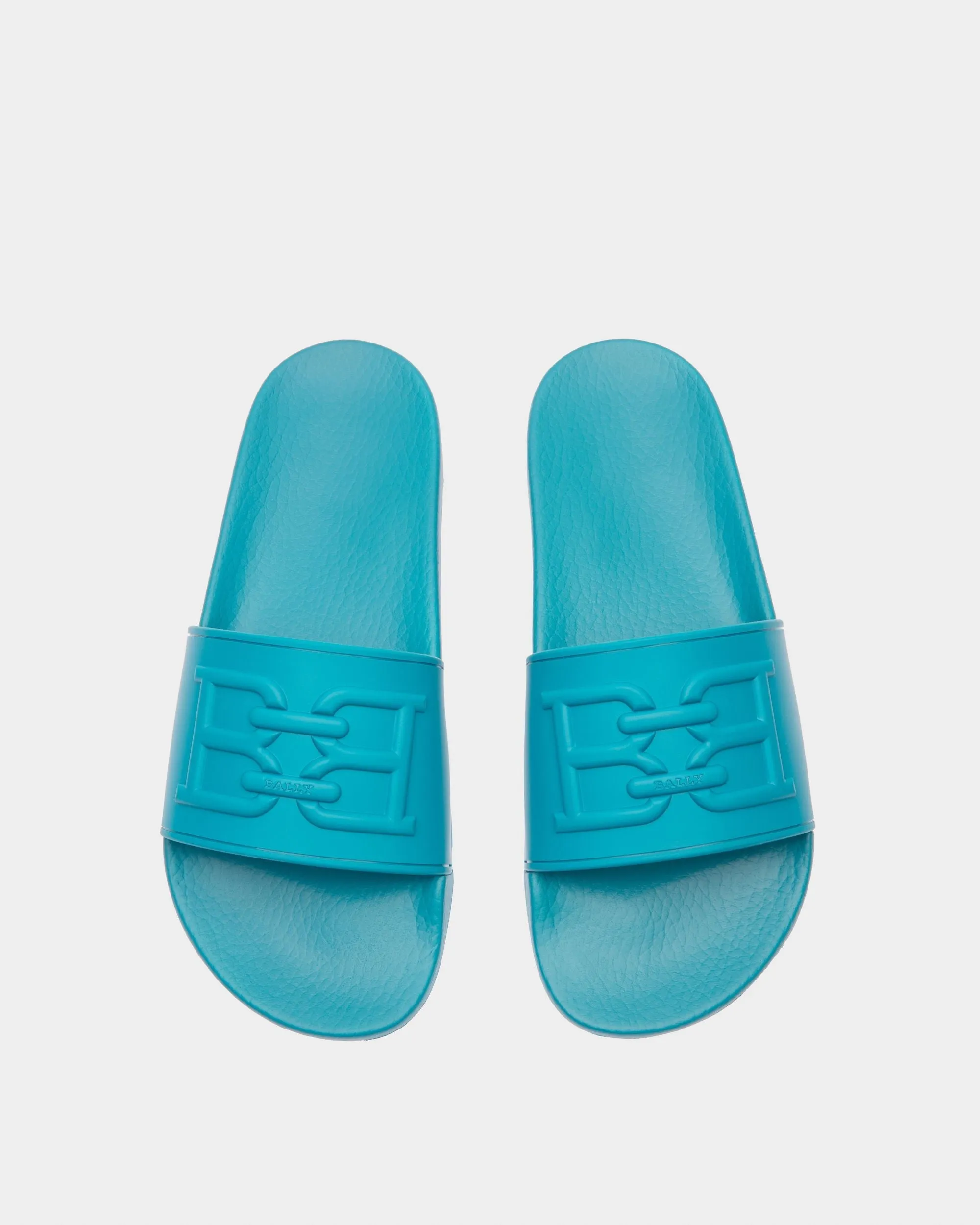 Scotty Rubber Sandals In Blue