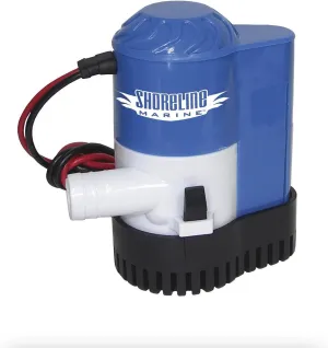 Shoreline Marine Bilge Pump with Float Switch