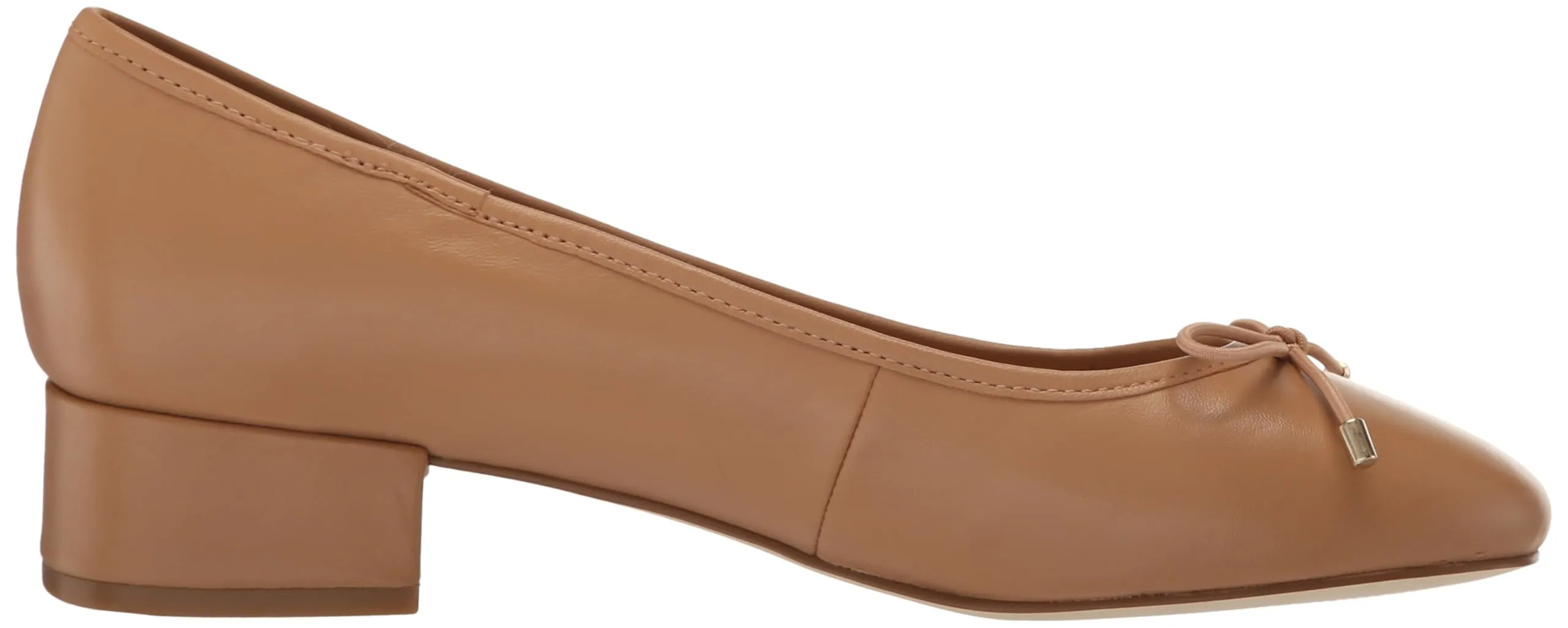 Sleek Tan Madden Heel On Cherish Lace Fashion Slip Block Leather 9.5 Pumps Steve Summer clearance