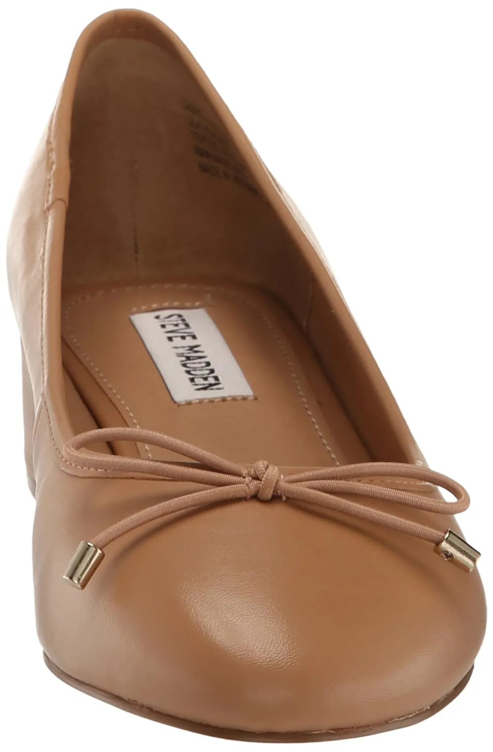 Sleek Tan Madden Heel On Cherish Lace Fashion Slip Block Leather 9.5 Pumps Steve Summer clearance