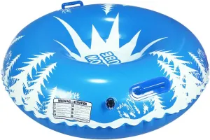 Snow Toys for Kids, Ski Toy, Inflatable ski Snow Tube Sled for Kids and Adults, Snow Toy for Winter Sport Fun with Rope Buckle (Dia 130 cm)