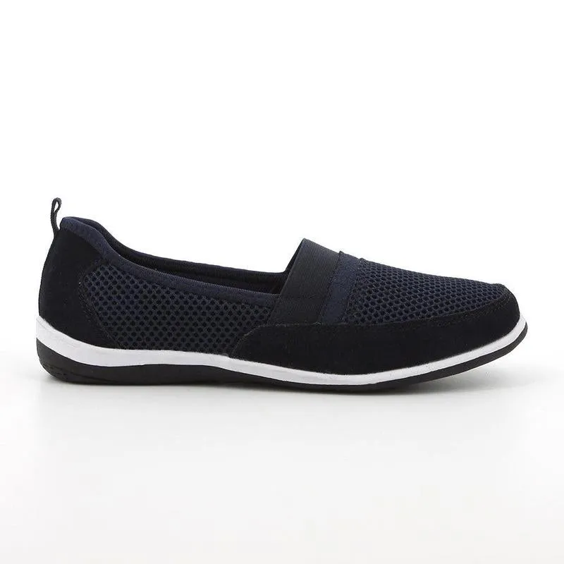 Soft Style By Hush Puppies Sonnagh Slip-On Loafer  - Navy
