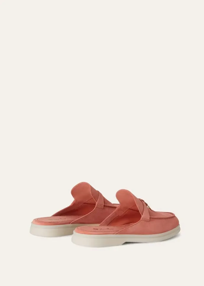 Sorbet Pink Babouche Charms Walk Loafers