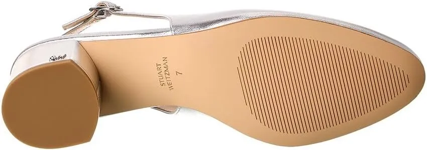 Stuart Weitzman Bridgt 50 Leather Slingback Pump