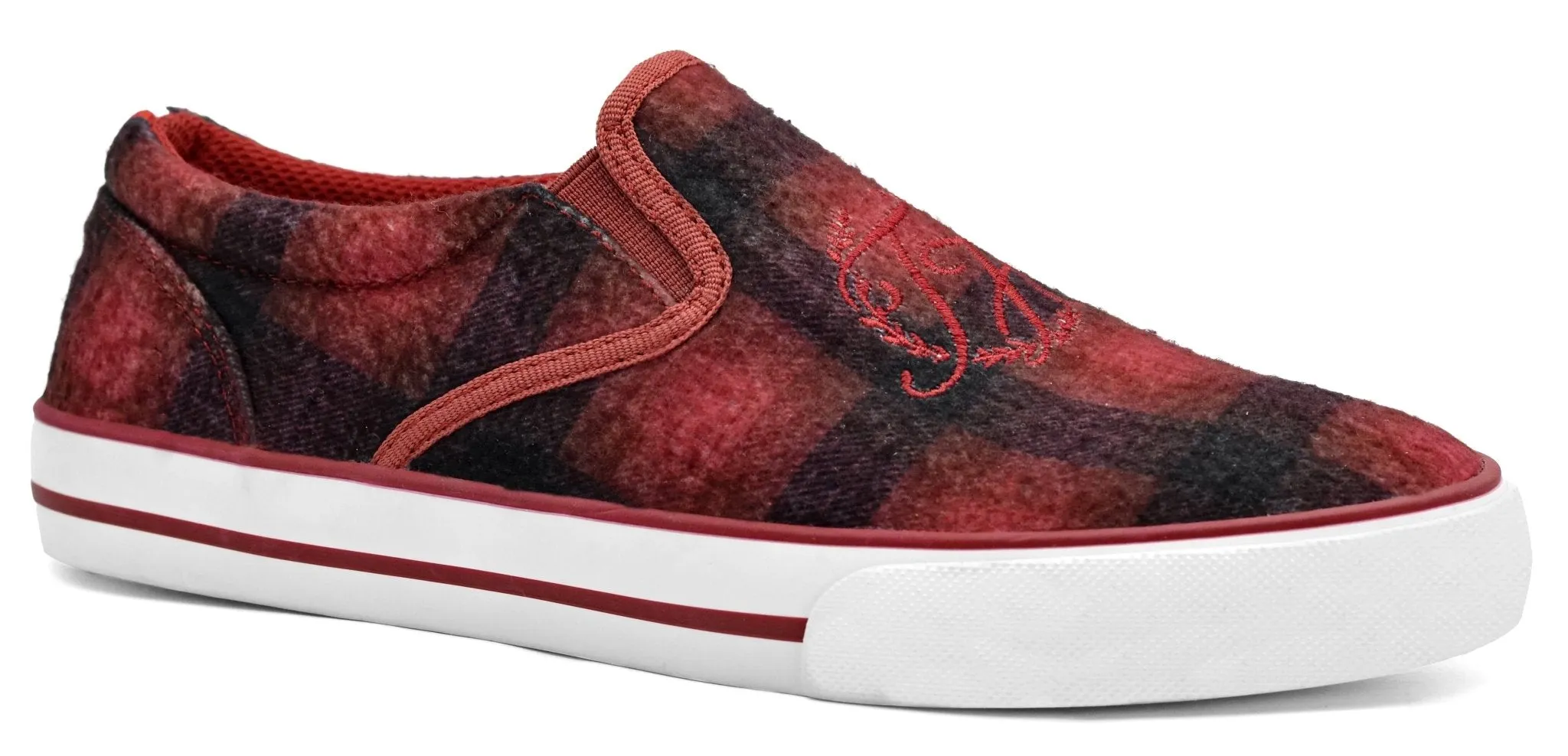 TOMMY HILFIGER Women's Plaid Flannel Slip On