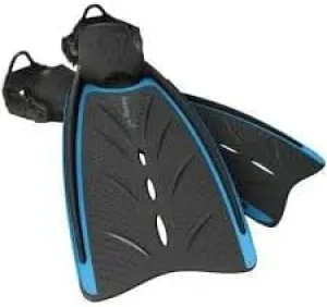 Velocity X3 Open Heel Fins, Blue/Black, Size R