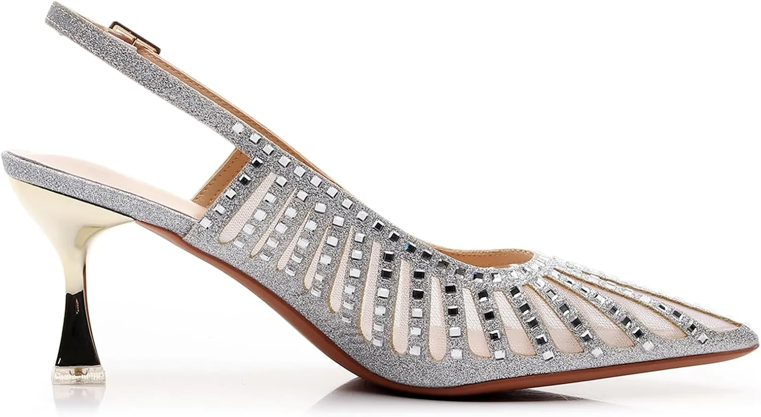 VenusCelia Women's Graceful Lady Slingback Pump Shoe
